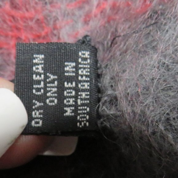 John Hanly Ireland mohair wool scarf - Picture 3 of 3